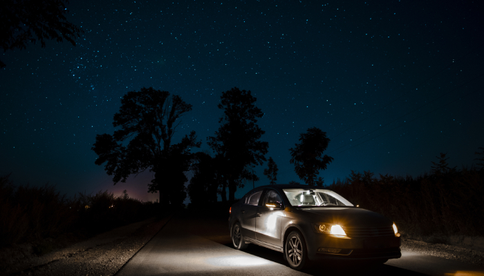 Driving Under the Moonlight